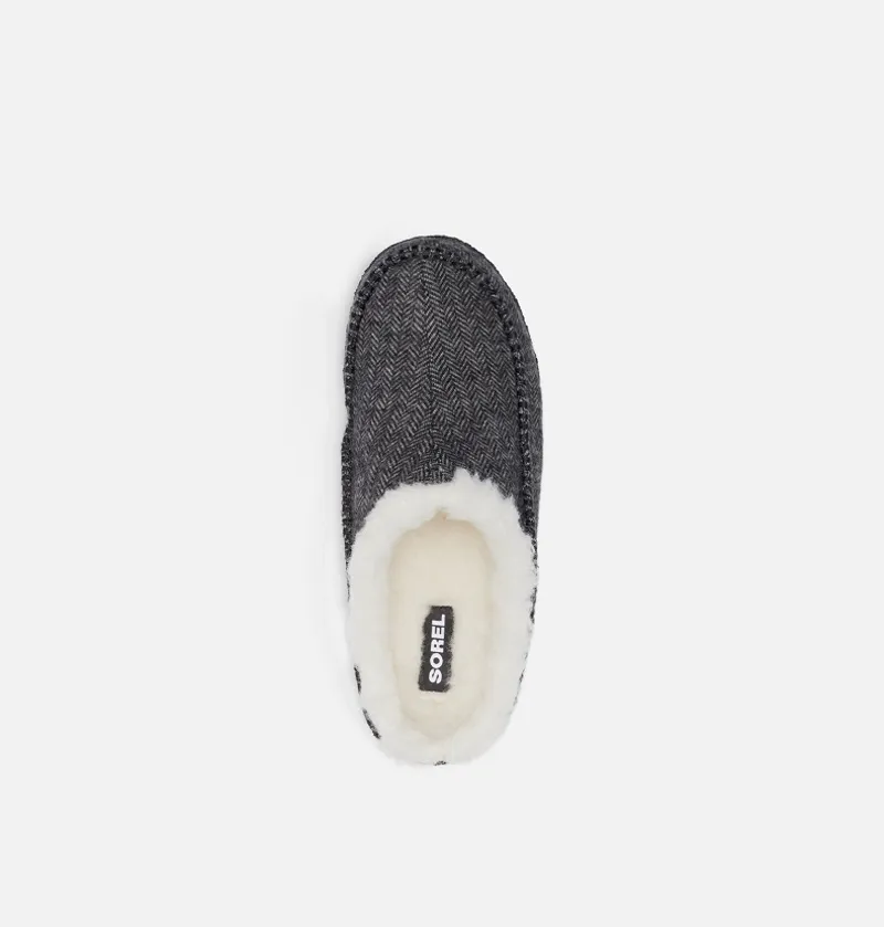 Sorel Mens Lanner Ridge Slipper Grill Black-4